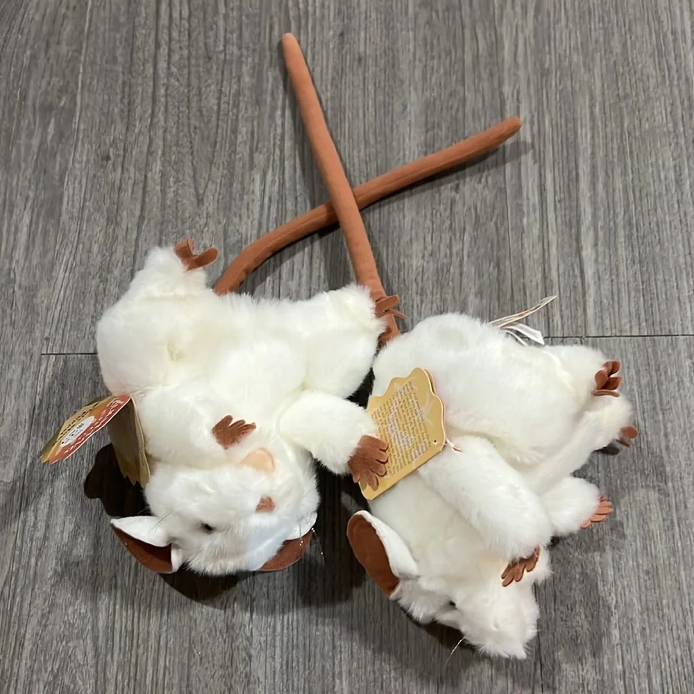 NWT Folkmanis Mouse Hand Puppet - set of 2!